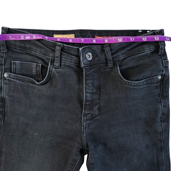 Anthropologie Pilcro The Demilune Boot Cut
Jeans Black Stretch Denim 26 980 - Picture 6 of 16